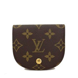 555097A V Louis Vuitton Wallet Porte Monnaie Gousset Coin Monogram